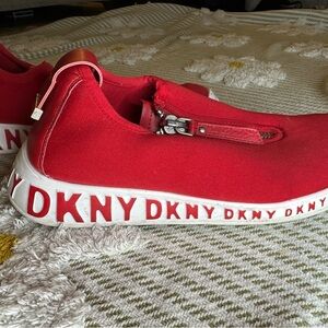 DKNY Red Sneakers